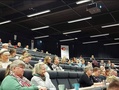 Yhdistysjohdon seminaarissa 6.2.2023 Espoossa luottamusmies Sari Silta ja varaluottamusmies Kirsi Karttunen.